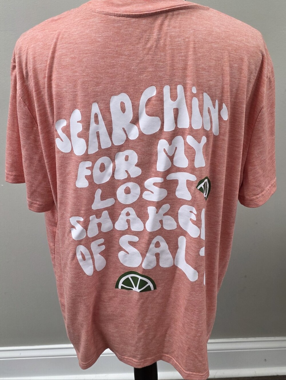 Jimmy Buffett Coral Graphic Tee 'Searchin' For My Lost Shaker of Salt' Size 2xl